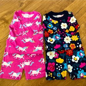 Lot of 2 girls Hanna Andersson pajamas